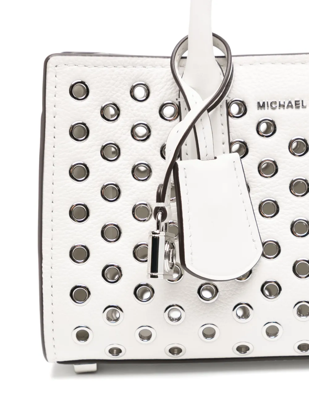 Michael Kors Scarlett crossbodytas met ringlets Wit