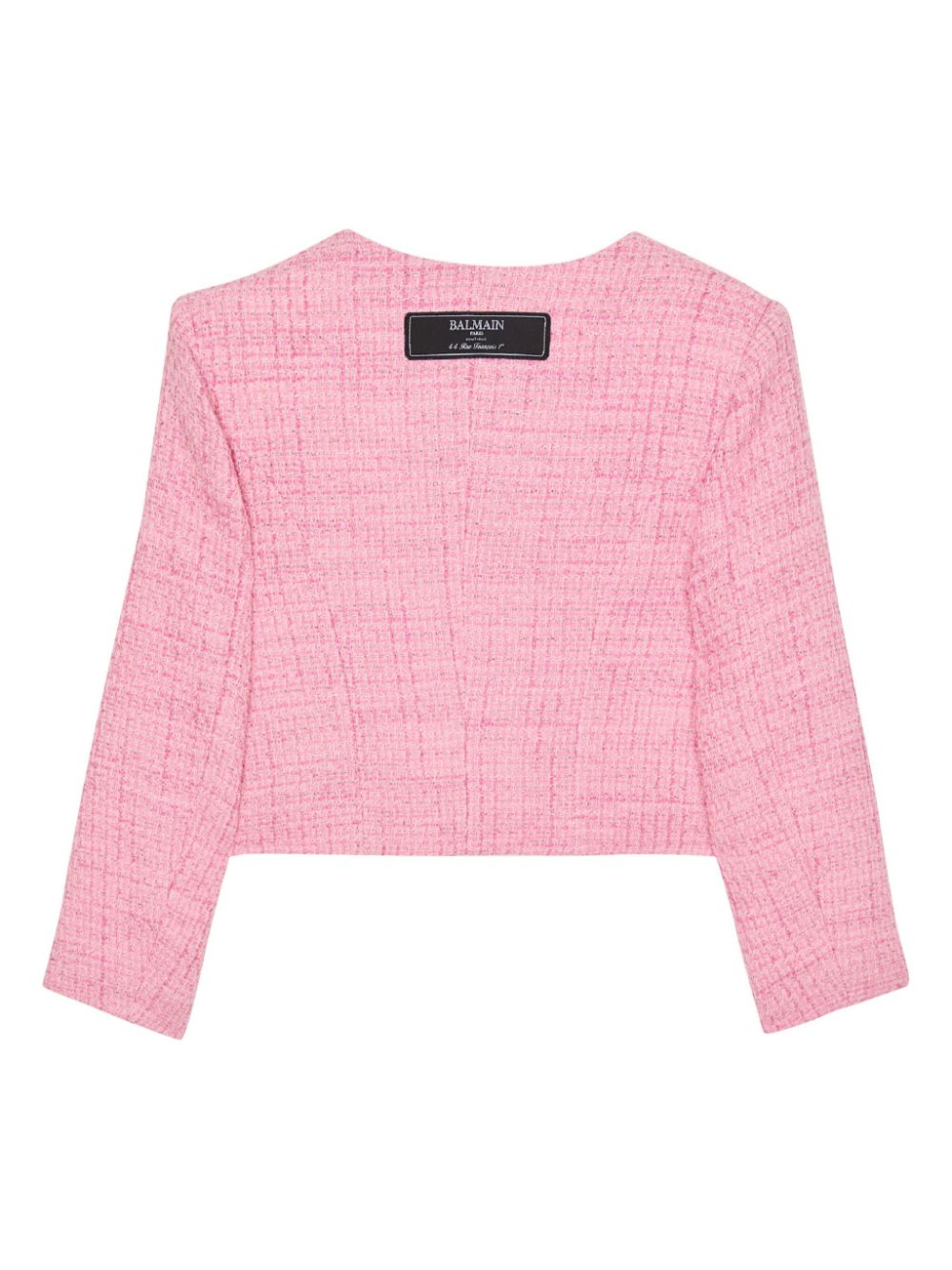 Balmain Kids Tweed jack - Roze