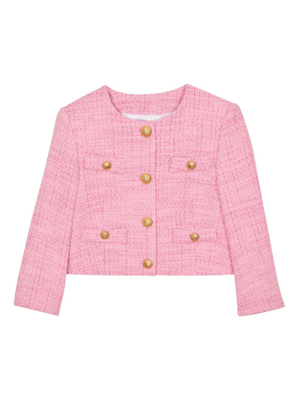 Balmain Kids Tweed jack Roze