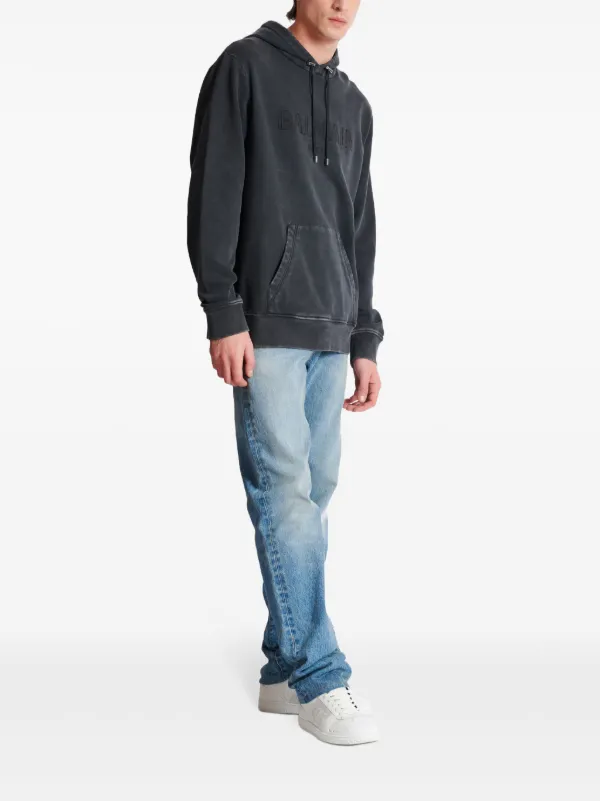 Balmain ロゴ パーカー | グレー | FARFETCH JP