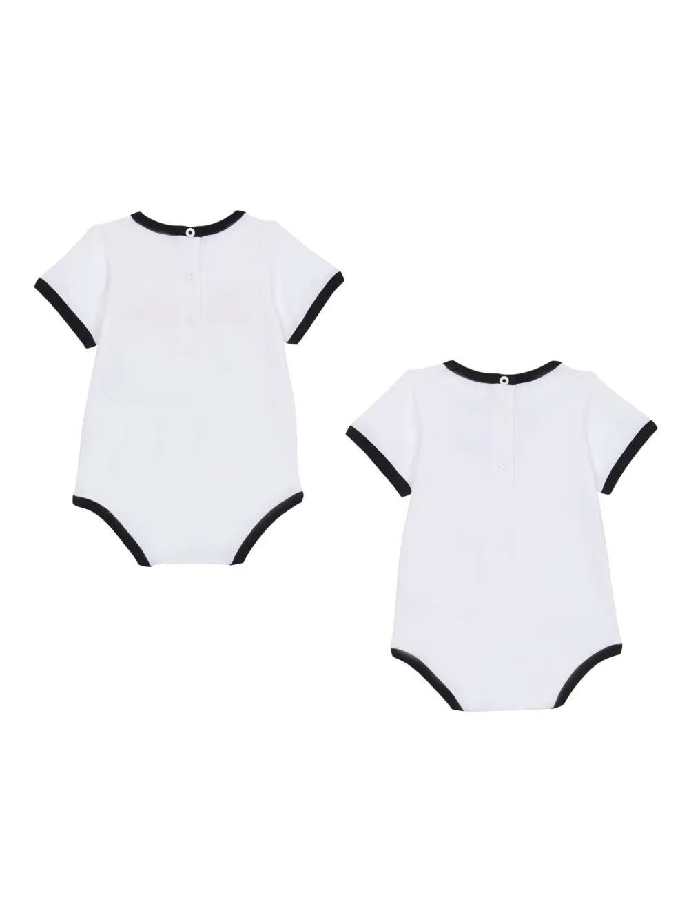 Balmain Kids Babypakje met logoprint - Wit