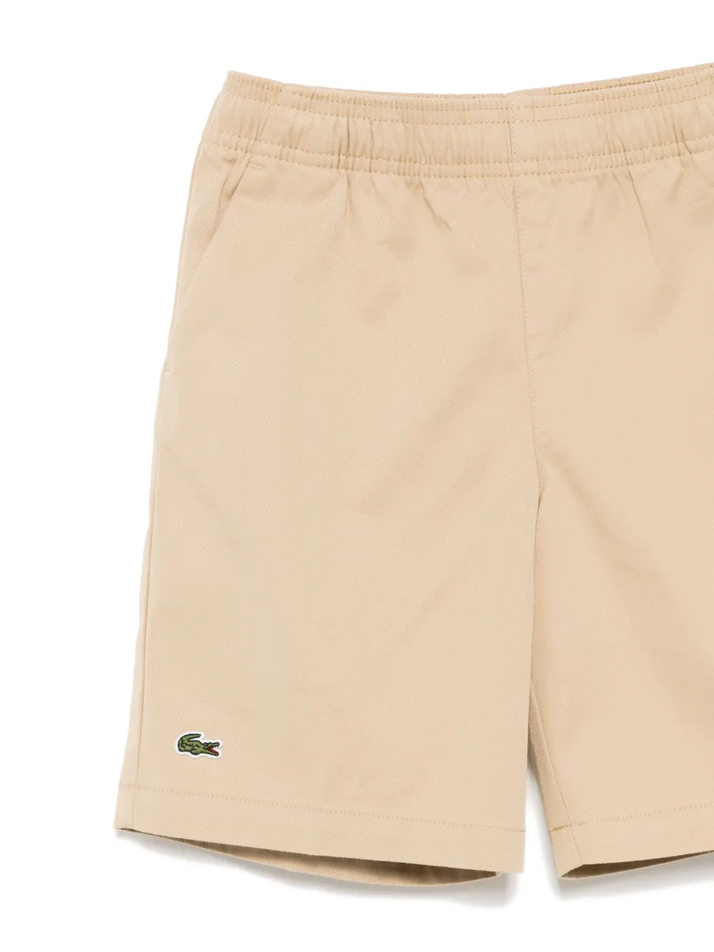 Lacoste Kids Shorts met logopatch Bruin