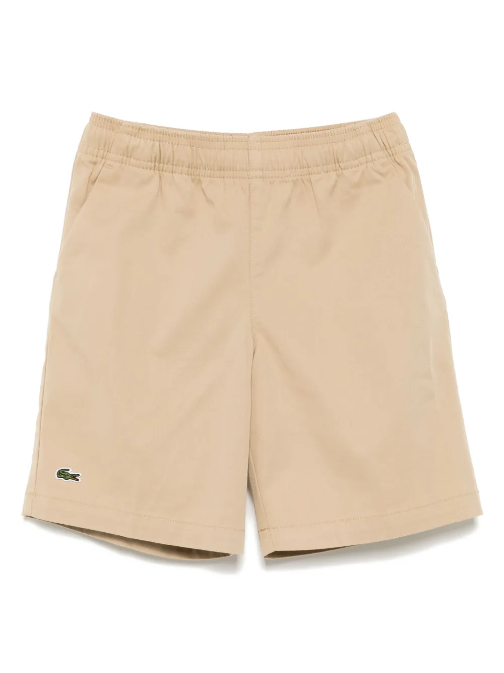 Lacoste Kids Shorts met logopatch Bruin