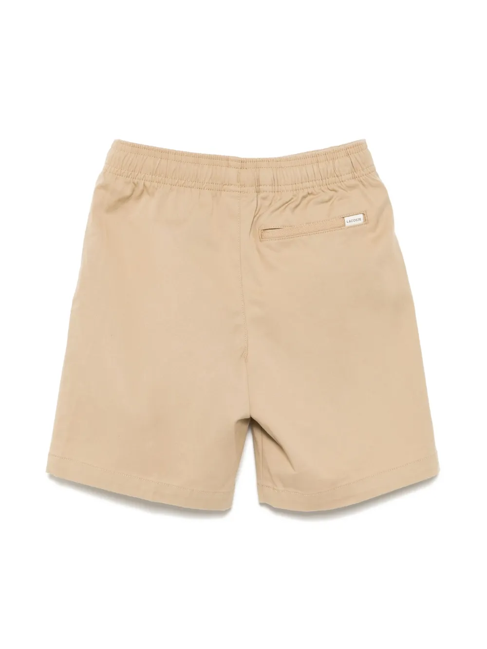 Lacoste Kids Shorts met logopatch - Bruin