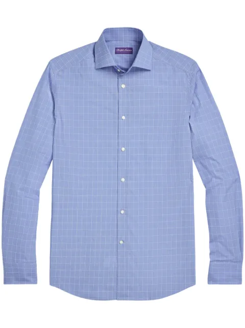 Ralph Lauren Purple Label check cotton shirt 