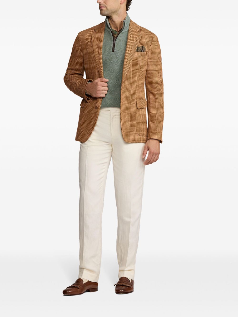 Ralph Lauren Purple Label Polo Glen blazer - Bruin