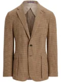 Ralph Lauren Purple Label checked single-breasted blazer - Neutrals