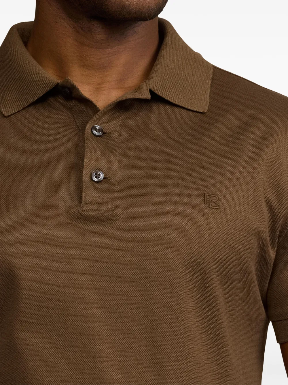Ralph Lauren Purple Label Camisa Polo De Algodão | Marrom