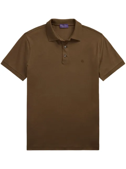 Ralph Lauren Purple Label cotton polo shirt