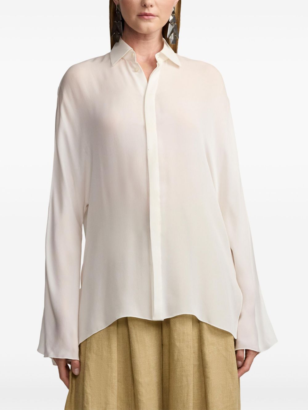 Ralph Lauren Collection Karen blouse - Wit