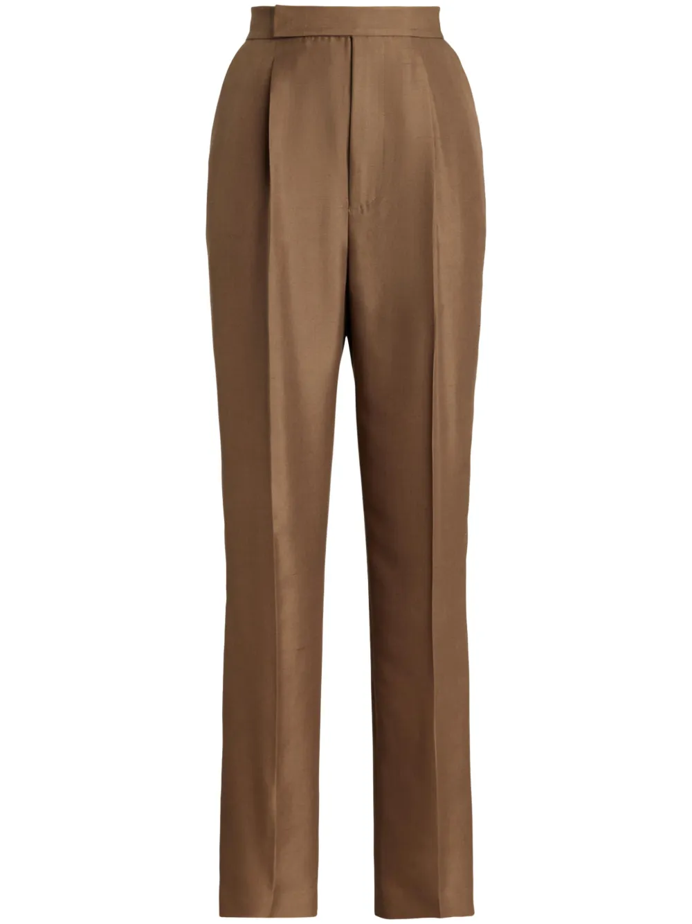 pleat-detailing trousers