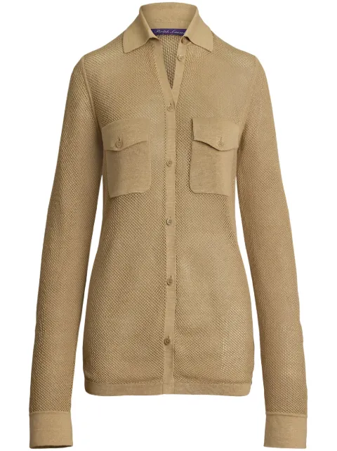 Ralph Lauren Collection mesh shirt
