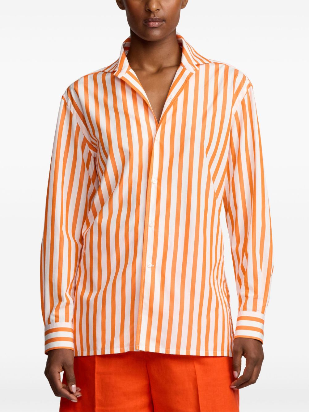 Ralph Lauren Collection Capri blouse - Oranje