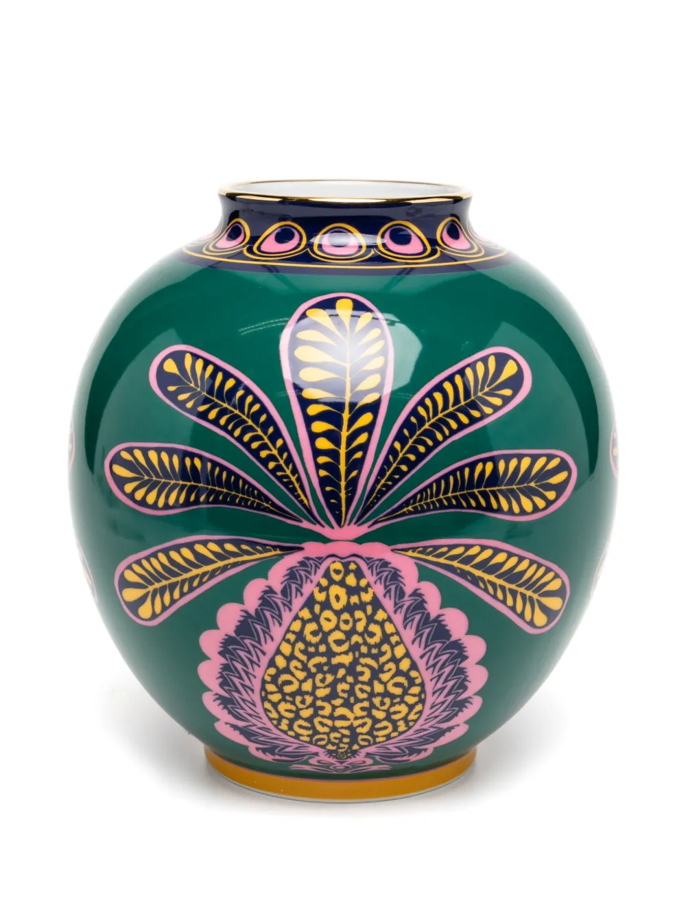 La Doublej Bubble Vase In Green