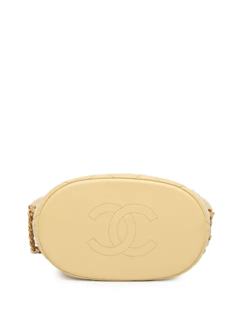 CHANEL Pre-Owned 2021-2024 Mini Lambskin Pending CC bucket bag YOA5INBY0DZEU4TE - 3