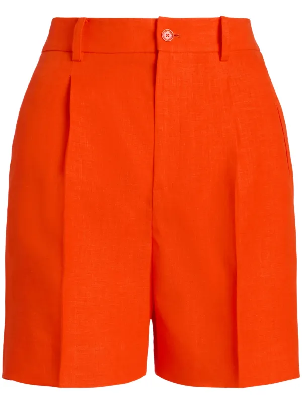 Ralph Lauren Collection Tracy Shorts in Orange