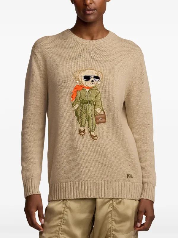 Ralph Lauren Collection Polo Bear セーター | ニュートラル