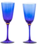 La DoubleJ wine glasses (set of 2) - Blue