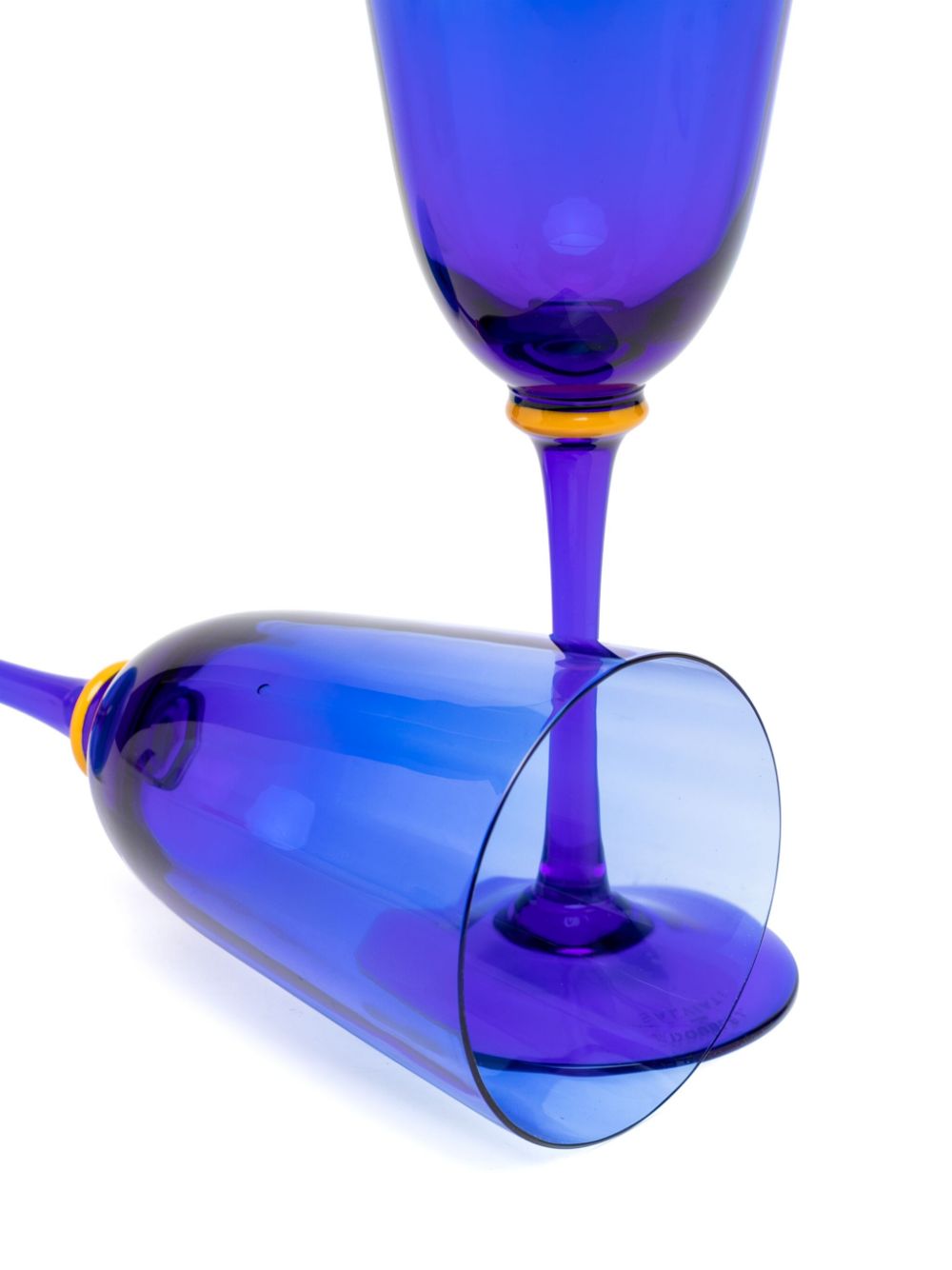 La DoubleJ wine glasses (set of 2) - Blauw