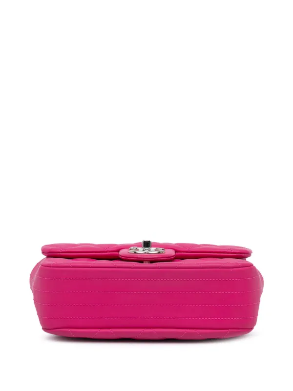 CHANEL Pre-Owned 2015-2016 Paris Seoul Small Rubber Coco Rain Flap  Crossbody Bag Pink FARFETCH AZ