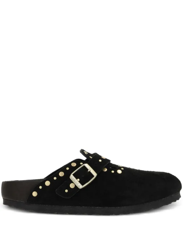 Birkenstock Boston Rivet Border ミュール | ブラック