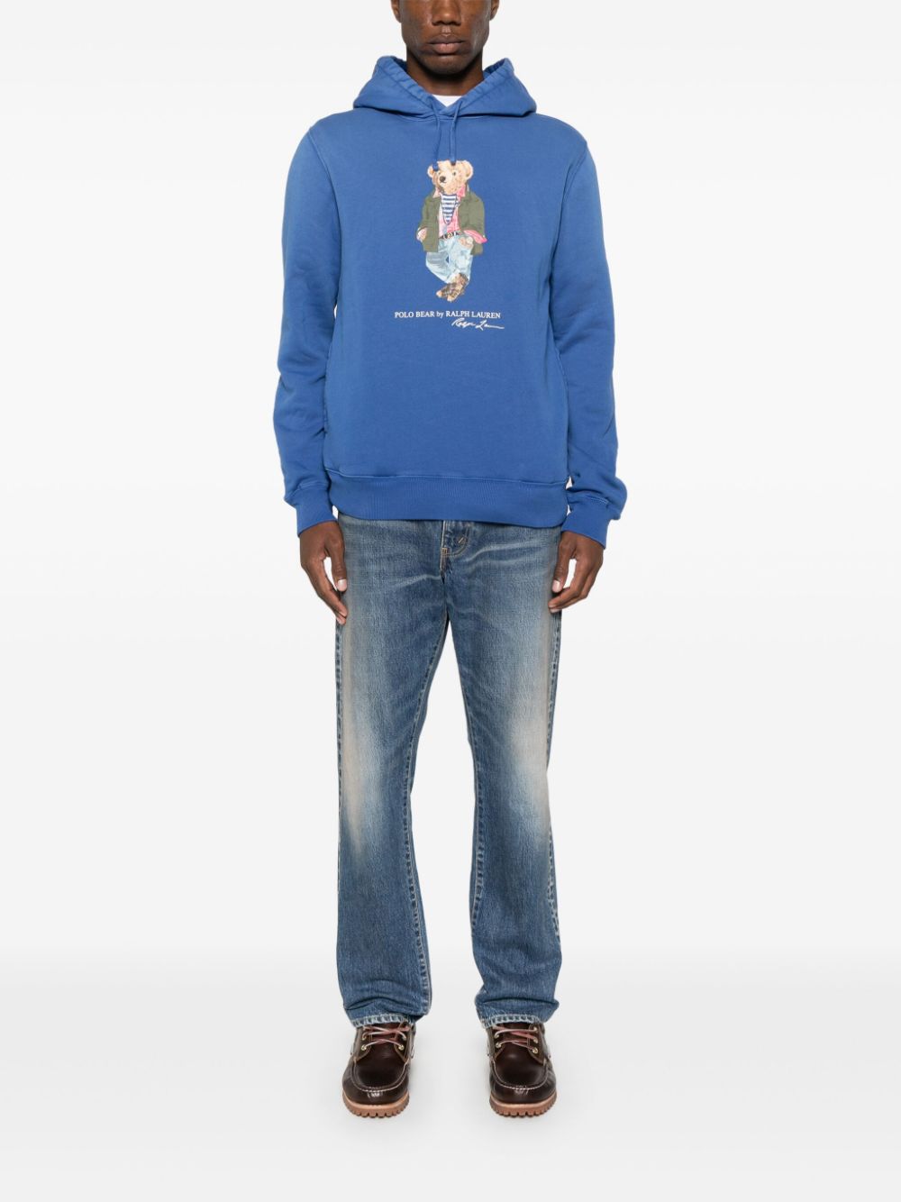 Polo Ralph Lauren Hoodie met print - Blauw