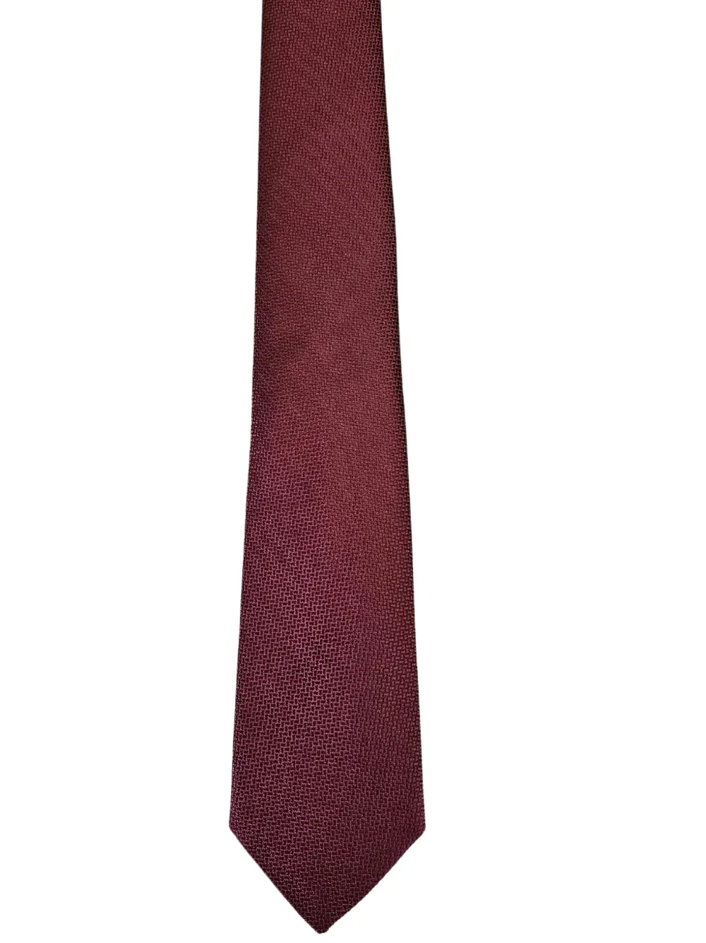 Ferragamo Wool Tie Gancini Print In Red