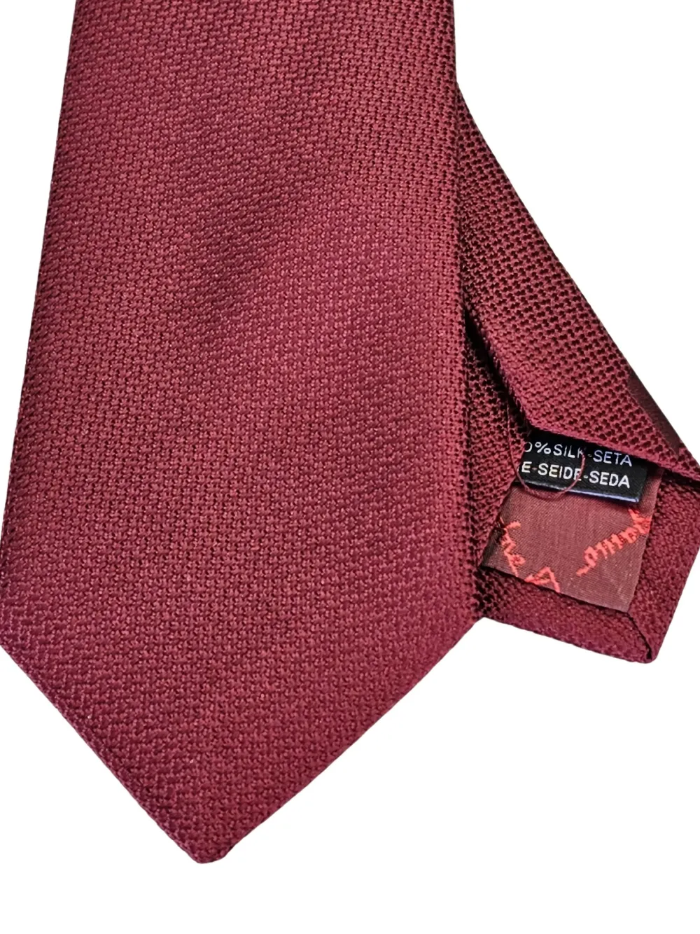 Ferragamo 3-Zero stropdas Rood