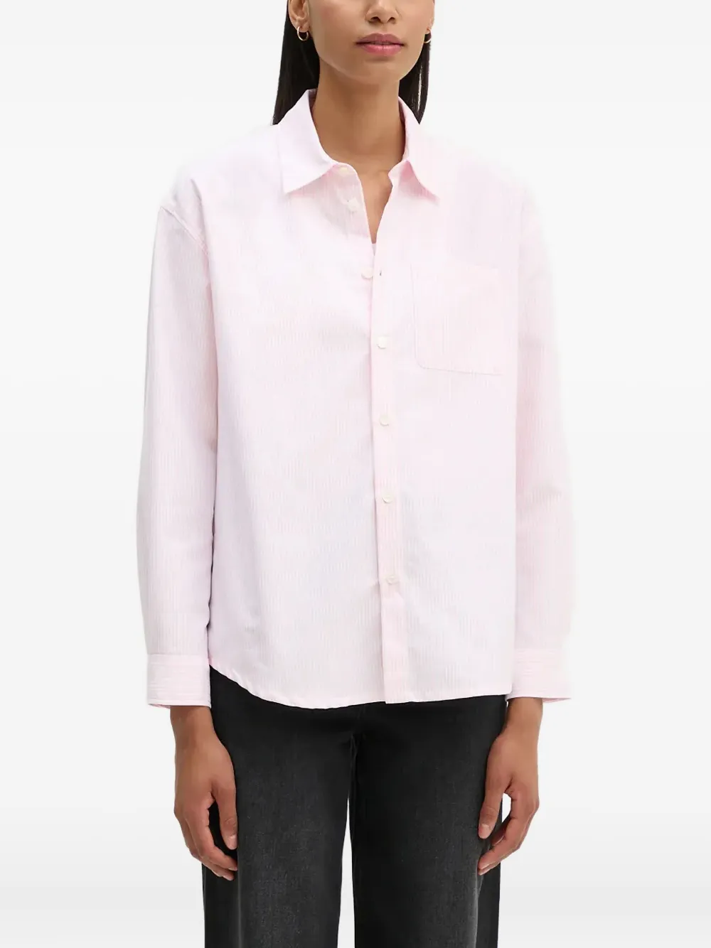 A.P.C. striped shirt | Pink | Image 1