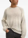 A.P.C. long-sleeved crew-neck sweater - Neutrals