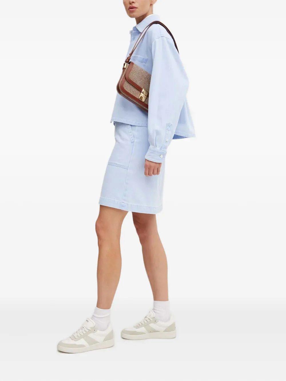 A.P.C. Blouse met zak - Blauw