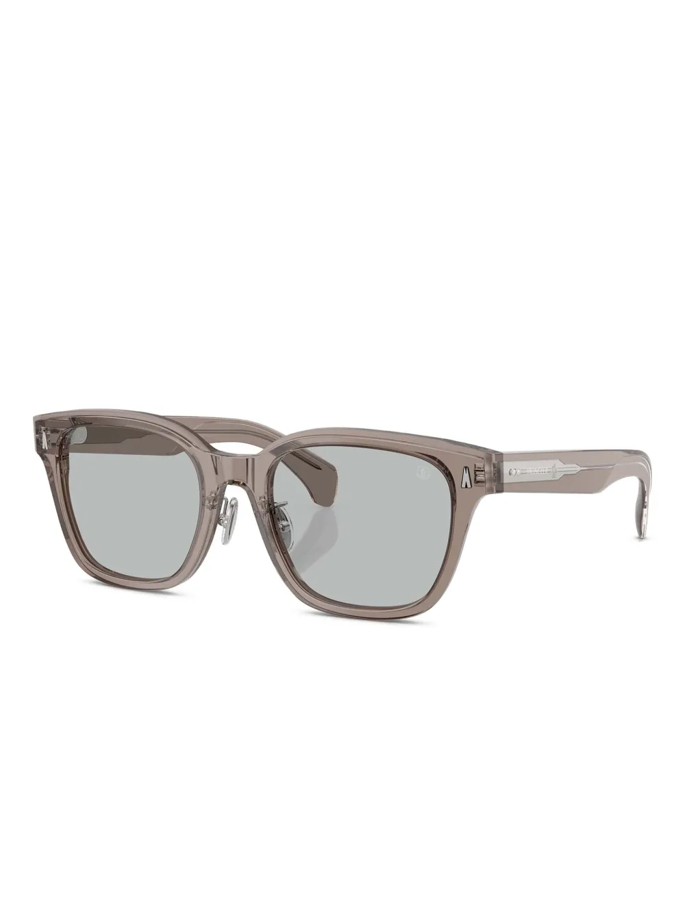 Moncler Eyewear Zonnebril met vierkant montuur - Grijs