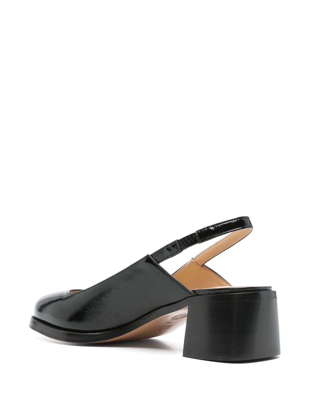 A.P.C. Jade slingback pumps LZZ NOIR