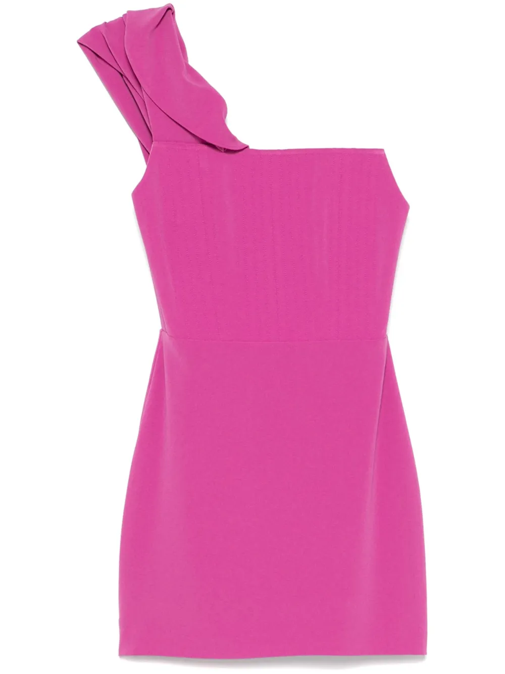 Alex Perry crepe corset maxi dress - Rosa