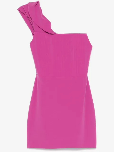 Alex Perry crepe corset mini dress