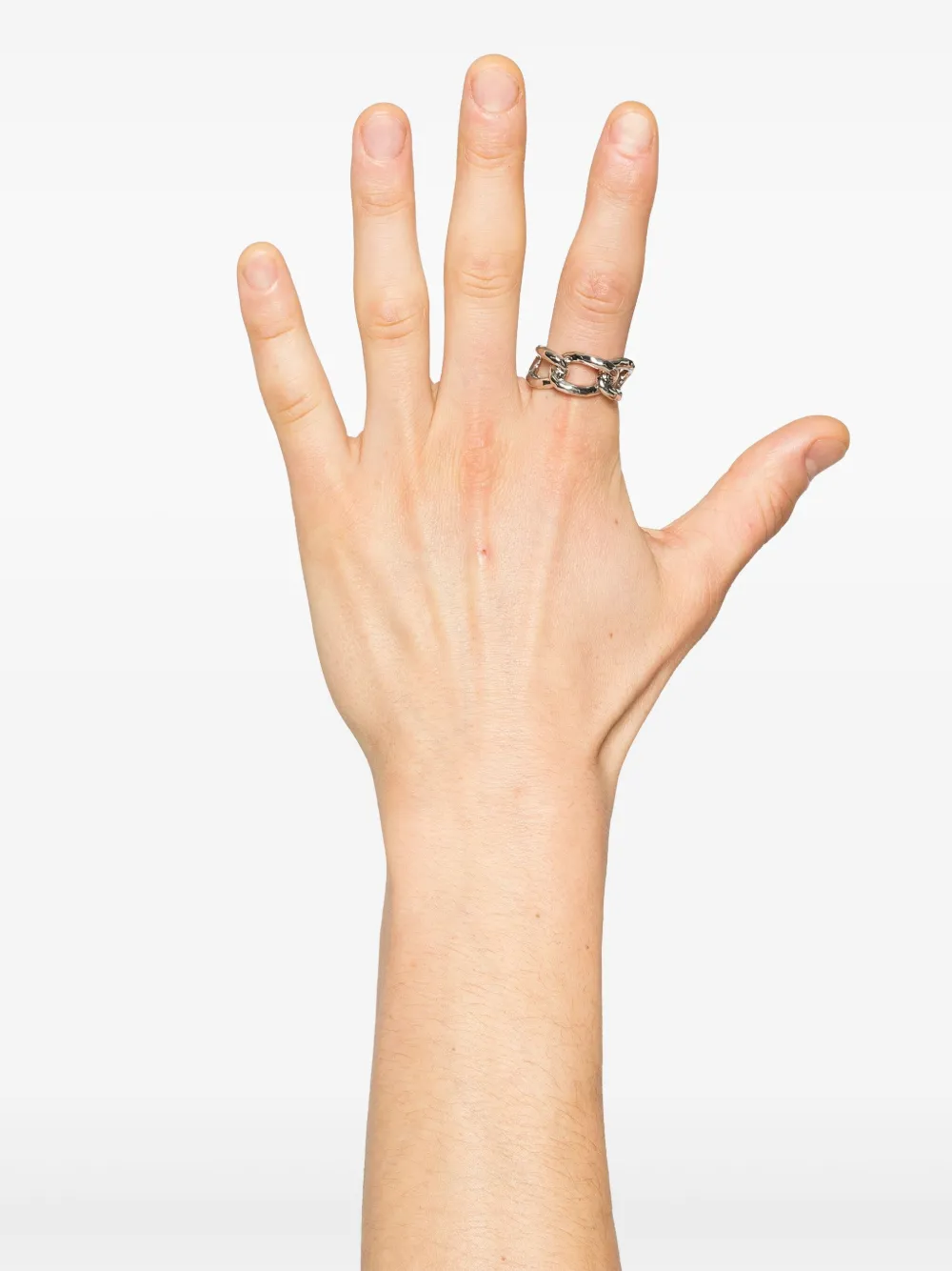 Jil Sander Verweven ring - Zilver