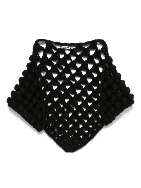 Jil Sander chunky-knit foulard 