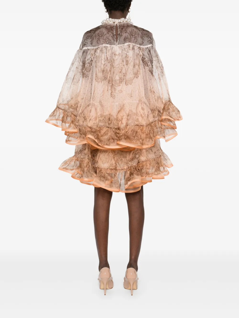 ZIMMERMANN EMBELLISHED MINI DRESS