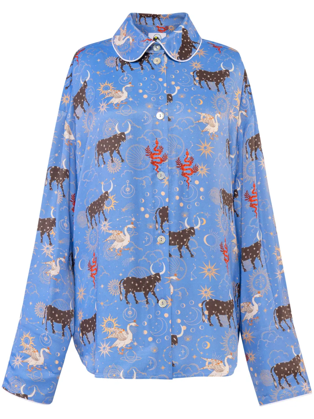 Sleeper camisa con estampado Mystic | azul | Image 1