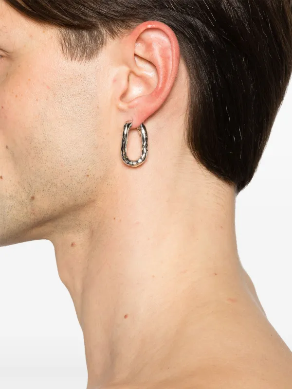 Jil Sander ハンマー ピアス | シルバートーン | FARFETCH JP