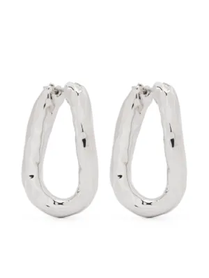 Acne Studios ドロップピアス | シルバートーン | FARFETCH JP