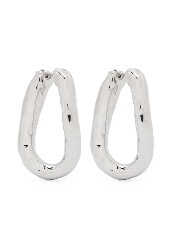 Jil Sander ハンマー ピアス | シルバートーン | FARFETCH JP