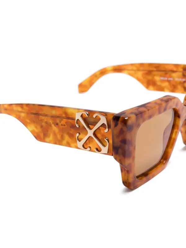 Off-White Eyewear Catalina サングラス | ブラウン | FARFETCH JP