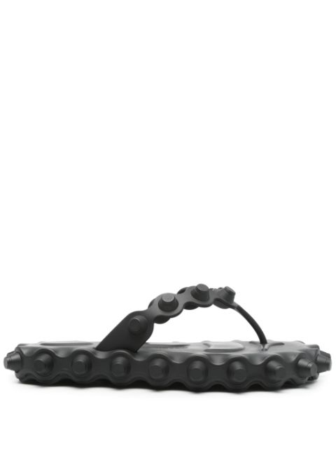 Alexander Wang studded flip flops 