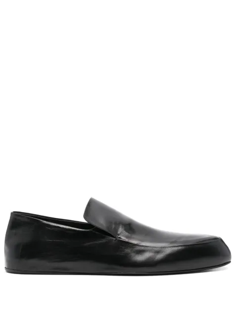 Jil Sander Mocassim de couro