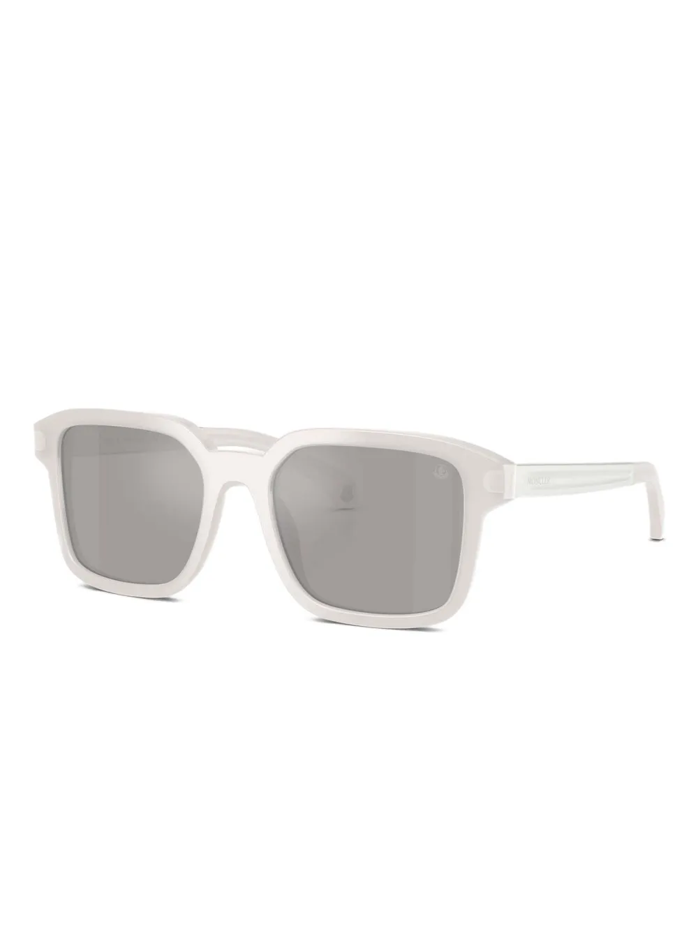 Moncler Eyewear Quaderna zonnebril met vierkant montuur - Grijs