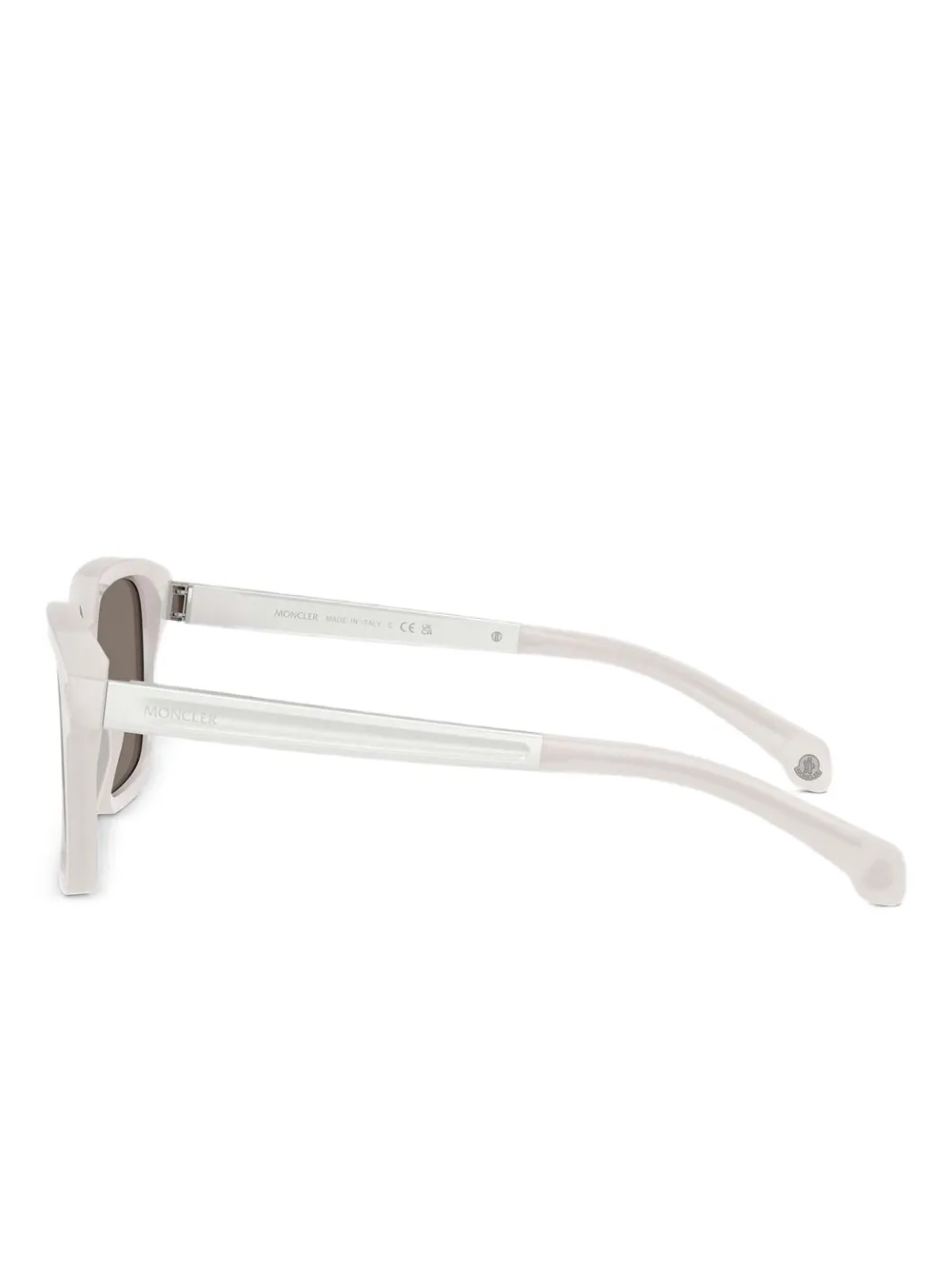 Moncler Eyewear Quaderna zonnebril met vierkant montuur Grijs