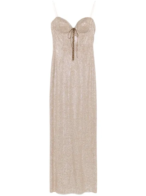 Giuseppe Di Morabito vestido de fiesta con detalles de strass