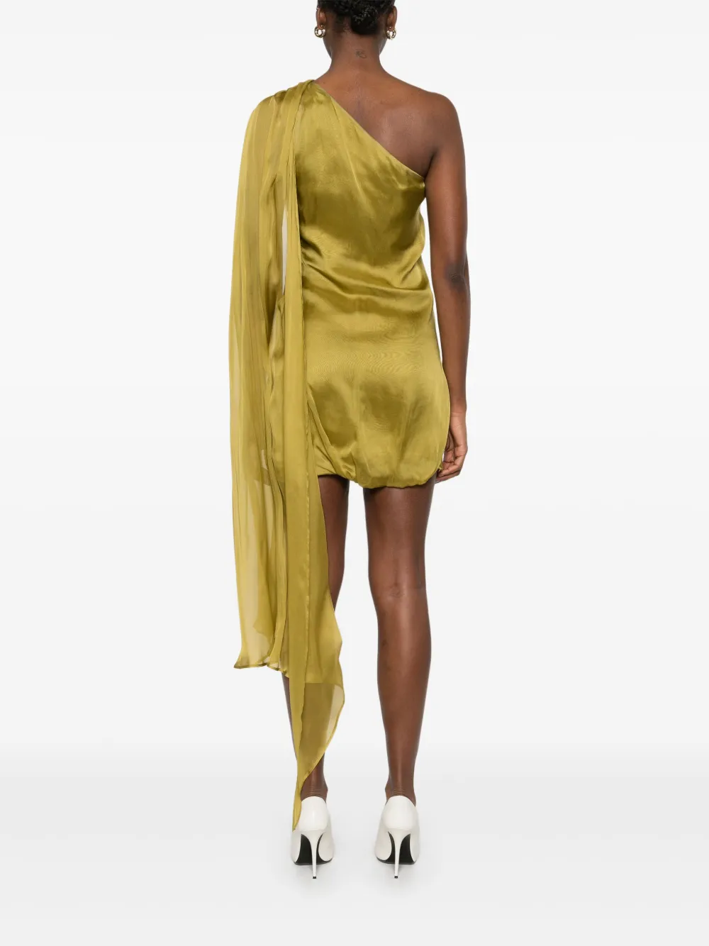 Giuseppe Di Morabito Asymmetrische midi-jurk Groen