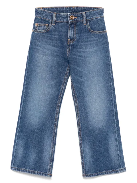 Versace Kids Calça jeans reta